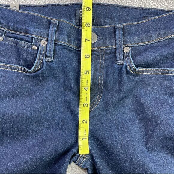 Citizens of Humanity Emanuelle Jeans Women’s 25 Blue Bootcut Low Rise Dark Denim - Picture 12 of 15